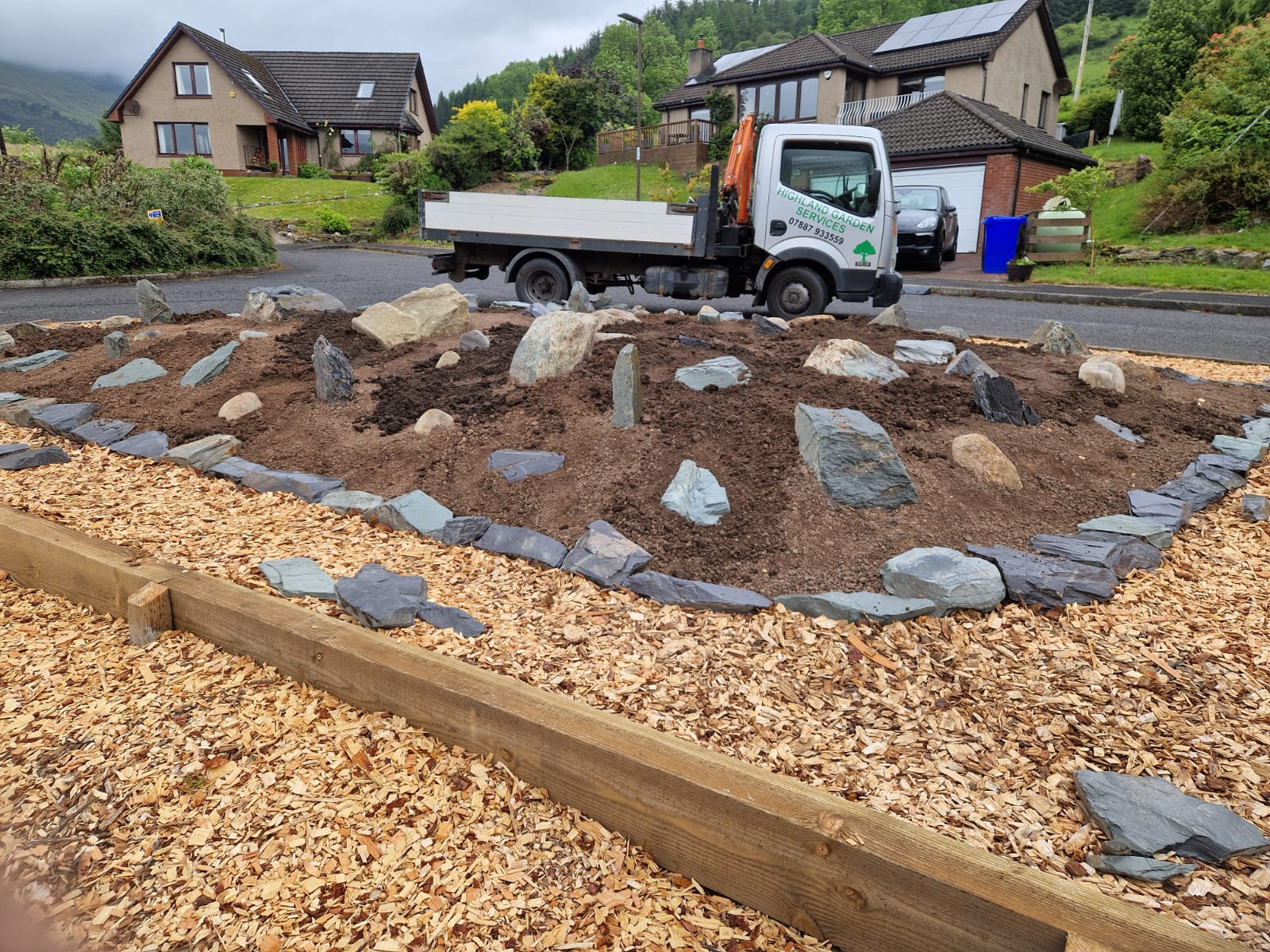 Gravel driveway installation in Perthshire — image 4 of 16